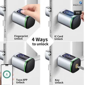 Fingerprint Smart Lock Cylinder Remote Control Network Digital Lock Tuya Wifi App Security Smart Lock