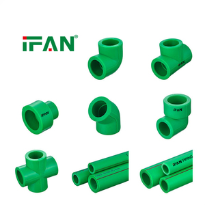 Raccords PPR verts IFAN, filetés mâle et <span class=keywords><strong>femelle</strong></span>, 20-125 mm, haute qualité, pour tuyaux et raccords PPR d'ingénierie - Product Image 2