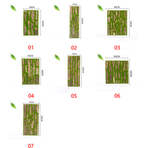 Mousse artificielle OEM Dll650 pour décoration extérieure : gazon synthétique, lichens, peaux d'arbres de pin, pour jardin et aménagements verts - Product Image 5