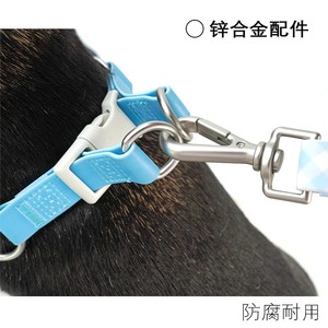 Arnés para mascotas ajustable para perros pequeños, diseño a rayas rosas, chaleco ligero para caminar al aire libre - Product Image 3