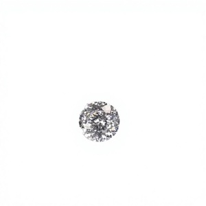 Diamant rond non monté, pierre précieuse naturelle blanche pour la création de bagues, pendentifs et bijoux - Product Image 3