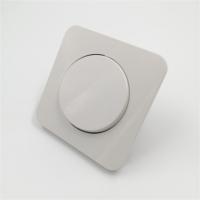 Mur yaki interrupteur métal moderne électrique et prise à distance 220V panneau neutre 2 voies porte Pir capteur de mouvement interrupteur de lumière