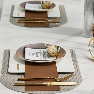 Ceramic Plate Gold Rim Dinner Plates Dish <strong>Dessert</strong> Salad Plate Dinnerware Set Transparent <strong>Square</strong> Crystal Mat <strong>Tray</strong> - Product Image 3