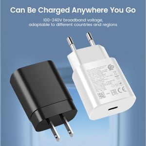 Portable PD Fast Charging 25W <b>Type</b>-<b>c</b> Port Fast Charger for Samsung iPhone <b>Adapter</b> Wall Charger Fast Charging Flash Charging Head - Product Image 4
