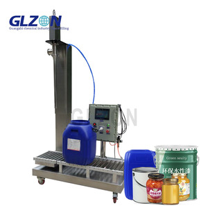 Machine de remplissage semi-automatique de poids de boîte pour l'agent de durcissement 18L - Product Image 2
