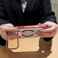 Casing HP iPhone 16 Pro Max TPU PC Transparan Airbag Pelindung Kamera Tak Terlihat Penyangga Lensa Anti Benturan Grosir Pabrik