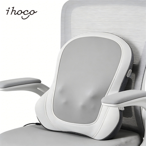 Coussin de massage pour siège de voiture Itra-Slim, vibration chauffante, soutien du dos pour le conducteur et le passager, s'adapte à tous les véhicules, moteur silencieux - Product Image 5