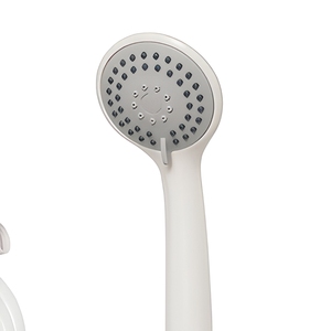 <span class=keywords><strong>Pommeau</strong></span> <span class=keywords><strong>de</strong></span> <span class=keywords><strong>douche</strong></span> manuel ABS blanc multi-jets <span class=keywords><strong>avec</strong></span> robinet d'arrêt et modes d'eau réglables pour système <span class=keywords><strong>de</strong></span> <span class=keywords><strong>douche</strong></span>, ensemble <span class=keywords><strong>de</strong></span> <span class=keywords><strong>douche</strong></span> RV 3,54 pouces - Product Image 1