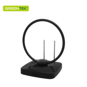<span class=keywords><strong>Antena</strong></span> de <span class=keywords><strong>TV</strong></span> Digital de Interior GREENTEK con Bucle Integrado y Señales de <span class=keywords><strong>TV</strong></span> Full HD - Product Image 1