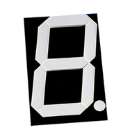 Affichage numérique LED à 7 segments de 12 pouces pour comptoir, grand format, pour intérieur