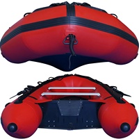 Bateau gonflable de conception populaire de taille 400cm, bateaux côtelés à vendre, bateau de pêche gonflable