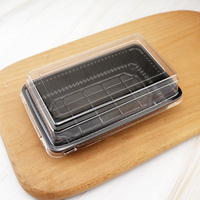 Boîte en plastique pour pâtisserie, carrée, gâteau, pain, emballage des aliments, livraison gratuite, en stock