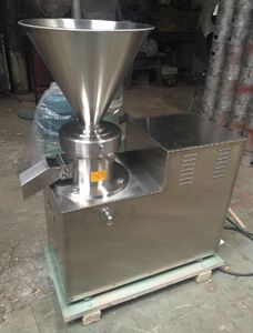 380V comercial 200 kg/hora máquina para hacer mantequilla de sésamo y cacahuete molinillo de mantequilla de pistacho de cacao de almendra de HJ-MJS-80 - Product Image 2