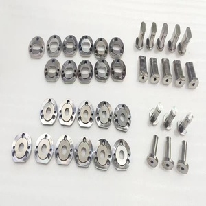 Độ chính xác cao tốc độ thép skd11 kim loại hướng dẫn pin dây EDM đấm chết với 2 lỗ thuôn CNC gia công Punch Báo Chí dụng cụ - Product Image 1