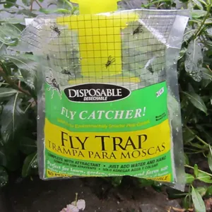 Piège à mouches de maison Sac de piège à mouches jetable d'intérieur Attrape-mouches non toxique