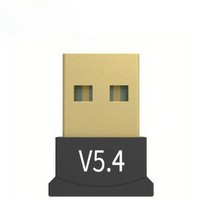 Adaptor USB BT 5.4/5.3/5.0 Penerima Audio Transmitter USB Nirkabel untuk PC Desktop Laptop Mouse Keyboard Headset Speaker