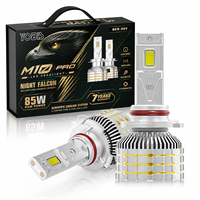 Feux avant LED YOBIS avec garantie de 24 mois, 170W, 2 tubes en cuivre, ampoules LED auto H1 H3 H11 9005 9006 9012 H7 H4