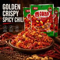 Snack de Guisantes Crujientes Picantes con Receta Antigua, Cacahuetes con Sésamo y Chile, Aroma Intenso, Elaboración Artesanal, 62g 160g, Venta al por Mayor OEM
