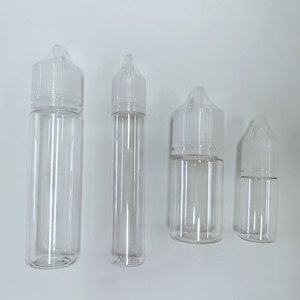 Botellas de Plástico Transparente de 30 ml con Gotero, Personalizadas, con Buen Sellado, para Líquidos Esenciales, Aceite de Flores y Jugos - Product Image 1