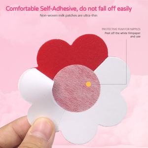 Multi <span class=keywords><strong>colore</strong></span> glitterato a forma di fiore copri capezzolo monouso Sexy autoadesivo pasticcini per Party Festival discoteca intimo abbigliamento - Product Image 4