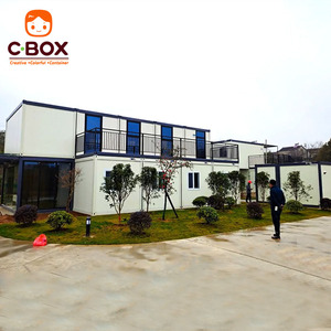 Casa Contenedor Prefabricada de Acero con Paneles Sándwich, Diseño Moderno de 2 Pisos, Fácil Montaje, para Oficina o Tienda, Venta al Por Mayor - Product Image 6