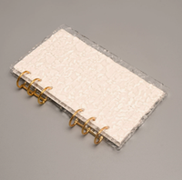 Carnet en papier pierre imperméable avec logo personnalisé, bloc-notes extérieur en PVC pour les entreprises