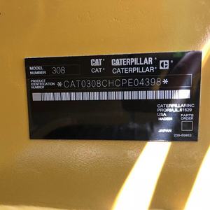 Escavatore Usato Caterpillar <span class=keywords><strong>CAT</strong></span> 308 Cingolato Idraulico da 8 tonnellate Prezzo Competitivo dal Giappone - Product Image 6