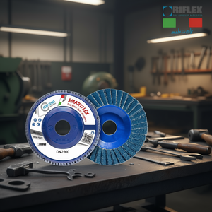 Disque à lamelles Riflex Smartflex 125 mm sans fer pour ponçage du métal - Product Image 2