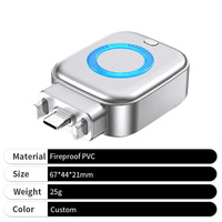 Adaptor Pemutus Otomatis Pengisian Penuh Terlaris dengan Motor untuk Perlindungan Kesehatan Baterai Ponsel, USB C Separator Pintar