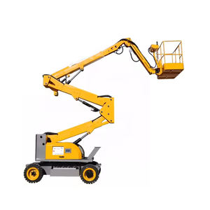 รถกระเช้าไฟฟ้าแบบเคลื่อนที่ได้ ทำงานได้อย่างมีประสิทธิภาพสูง พร้อมความสูงในการทำงาน 12.5 เมตร และรับน้ำหนักได้ 200 กิโลกรัม - Product Image 1