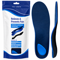 Semelles orthopédiques professionnelles pour le soulagement de la fasciite plantaire avec soutien ergonomique de la voûte plantaire et technologie de coussinage du talon