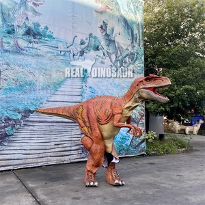 Costume de <span class=keywords><strong>dinosaure</strong></span> Allosaurus jambes cachées bleu du monde jurassique - Product Image 1