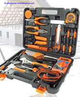 Ensemble d'outils de réparation pour appareils électroménagers, ordinateurs et téléviseurs de haute qualité, 35 pièces - Trousse d'outils manuels pour la maison et les télécommunications