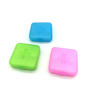 Fabricante de fábrica ambiental Premium cuadrado 4 gids caja de medicina de viaje - Product Image 4