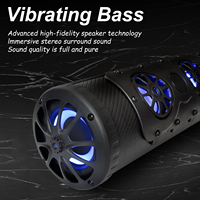 Barre de son LED RGB Bluetooth 27 pouces pour voiturette de golf, VTT, UTV, bateau, voiturettes de golf