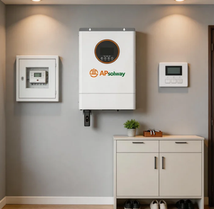 Contrôleur hybride solaire à batterie biphasé AHS-12-SP 12 kW Apsolway, <span class=keywords><strong>onduleur</strong></span> solaire hybride, garantie de 5 ans - Product Image 5