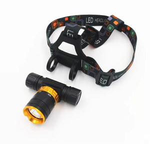 Lampe frontale de plongée Rechargeable professionnelle lampe frontale étanche IPX8 éclairage sous-marin pour la plongée de travail aquatique - Product Image 2