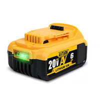 Compatible avec les batteries DEWALT 20V DCB200/DCB208 et les perceuses sans fil - Batterie au lithium ternaire rechargeable