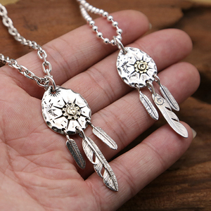 Colgante de Pluma Creativo con Cobre Ecológico Takahashi Goro Flying Eagle, Joyería Retro de Alta Gama al por Mayor - Product Image 3