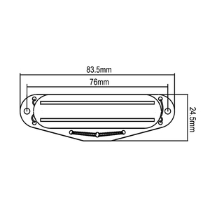 Kits de ramassage DIY pour <span class=keywords><strong>guitare</strong></span> électrique ST Humbucker, bobine de ramassage à double bobine/couverture/barre en céramique/câble/pièces de poteau multicolores - Product Image 6