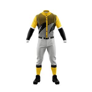 Derniers maillots de baseball personnalisés OEM Nouveau design avec impression par sublimation Uniforme de baseball grande taille personnalisé 2025 - Product Image 2