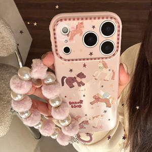 Custodia Morbida in TPU per <span class=keywords><strong>iPhone</strong></span> 17 Pro Max con Cinturino Rosa - <span class=keywords><strong>Accessori</strong></span> <span class=keywords><strong>Apple</strong></span> all'Ingrosso - Cover per <span class=keywords><strong>iPhone</strong></span> - Product Image 6