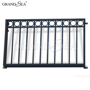 Decorativo forjado hierro Parrilla de ventana para abatible balcón Barra de guardia <span class=keywords><strong>a</strong></span> - Product Image 5