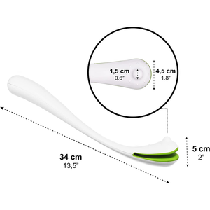 Brazo de extensión para limpieza trasera de 32 cm, mango largo para inodoro KMINA K40009 - Product Image 6