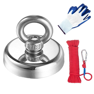 <span class=keywords><strong>Aimant</strong></span> super puissant 110kg 240lbs <span class=keywords><strong>Aimant</strong></span> de pêche à force de traction/Kit de pêche à <span class=keywords><strong>aimant</strong></span> robuste réversible à <span class=keywords><strong>360</strong></span> degrés - Product Image 4