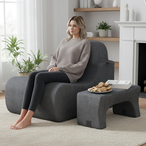 Sofá de compresión 2026 de alta calidad, sofá de espuma de alta calidad, cómodo sofá de suelo, sillón chaise lounge para interior, puf. - Product Image 2