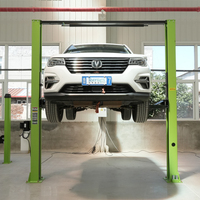 Oferta Especial: Elevador Automático Western Lift de 5 Toneladas, Tipo Pórtico y Elevador de Coches de Dos Postes de 5 Toneladas, con Suelo Libre, Manual, Liberación Unilateral