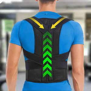 Precio de Fábrica, Soporte Lumbar Transpirable y Ajustable, Corrector de Postura, Cinturón de Soporte para Espalda y Hombros para Hombres y Mujeres - Product Image 1