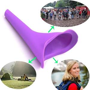 Imbuto per orinatoio femminile donna donna urina <span class=keywords><strong>Wee</strong></span> viaggio campeggio portatile - Product Image 5