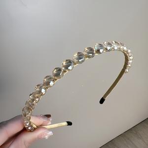 أربطة رأس أمريكية متوفرة في المخزون ، إكسسوارات شعر رائعة وعصرية ، مشابك شعر ، أربطة شعر إكسسوارات شعر نسائية - Product Image 5